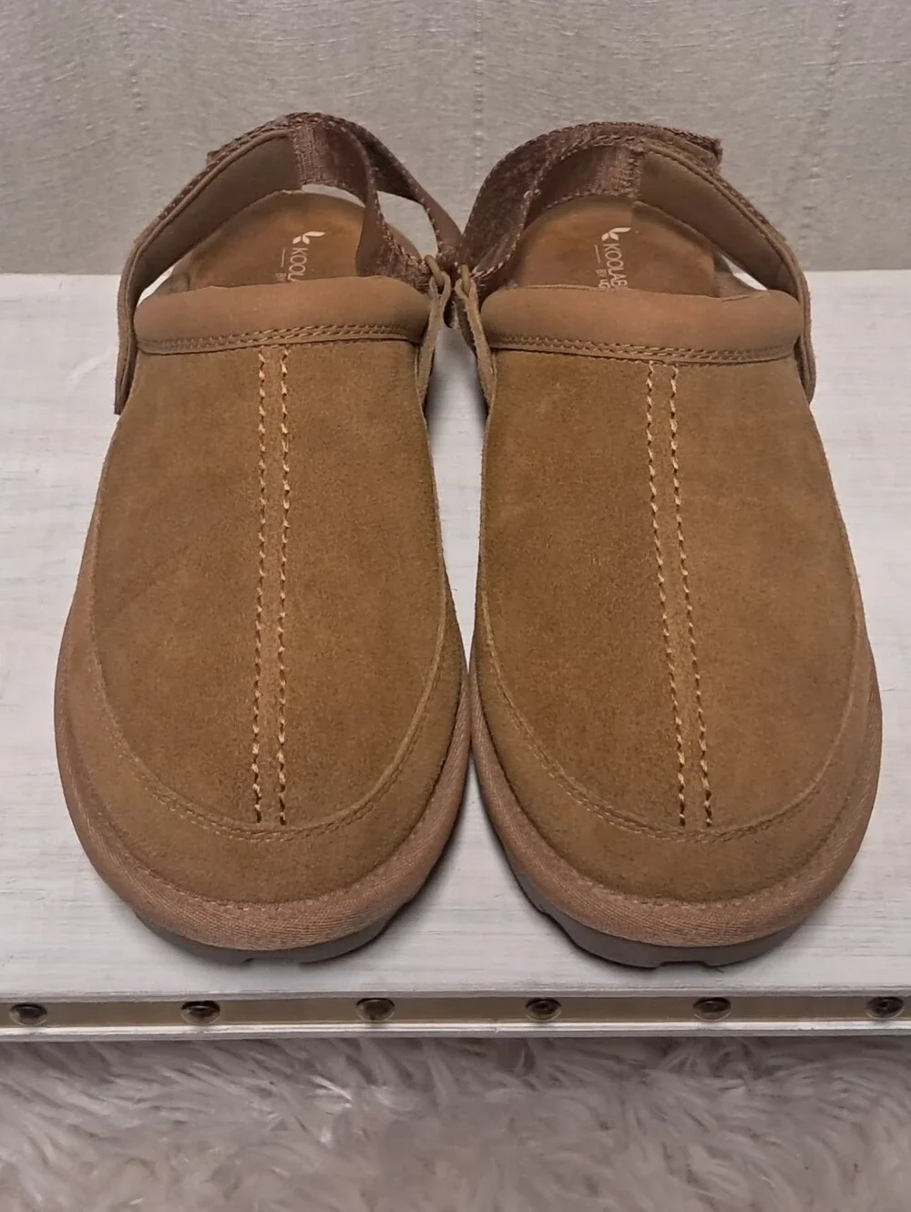 Koolaburra By UGG Suede Mule Clogs Size 10 - Picture 8 of 9